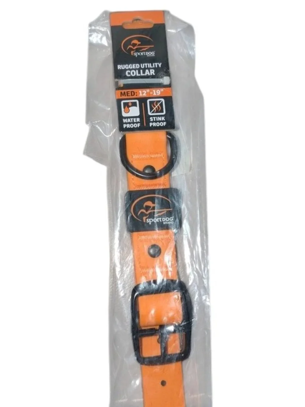 NEW SportDOG Rugged Waterproof Stink Proof Utility Durable Outdoor Dog Collar M